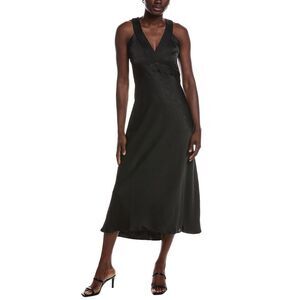 Hugo Boss Womens Boss  Danden Midi Dress, Gray